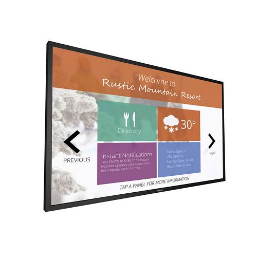 Monitor touchscreen Philips T-Line - 140 cm - 55BDL4051T/00